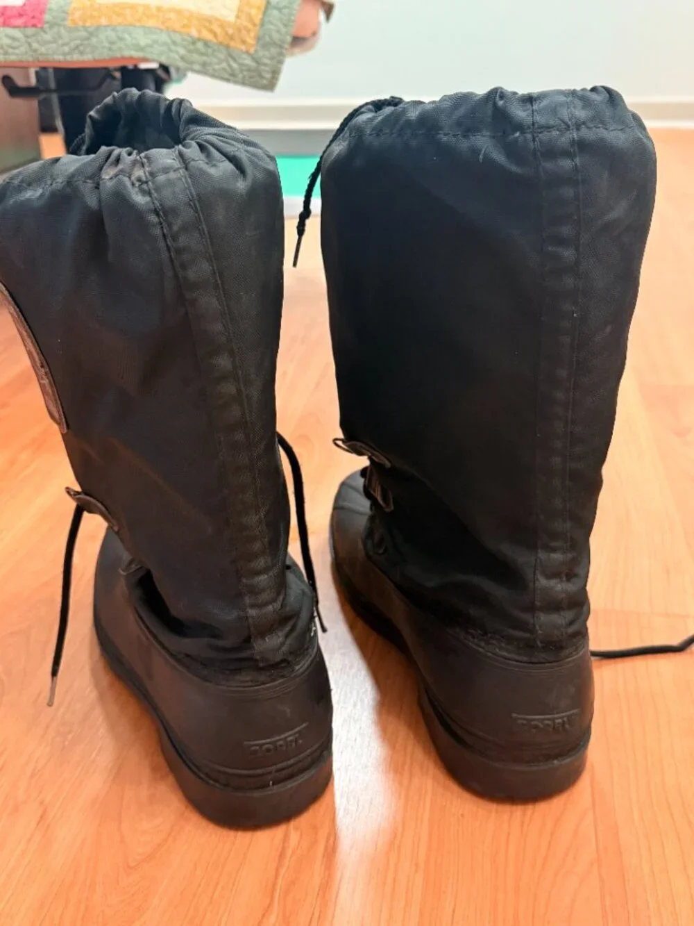 SOREL Men’s Blizzard Waterproof Snow Boots Size 12 Black Liner